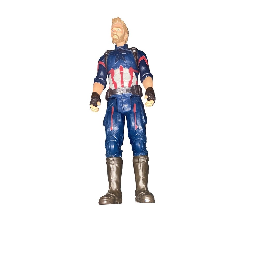 Marvel Avengers Infinity War Titan Hero Series CAPTAIN AMERICA 12 Inch Figure
